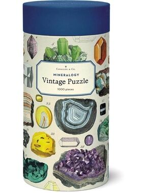 Cavallini & Co. Vintage Inspired 1000 Piece Puzzle - Mineralogie